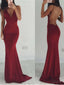 Backless Prom Dresses,Spaghetti Straps Prom Dresses,Sexy Prom Dresses,Burgundy Prom Dresses, V-neck Prom Dresses,Cocktail Prom Dresses ,Evening Dresses,Long Prom Dress,Prom Dresses Online,PD0161