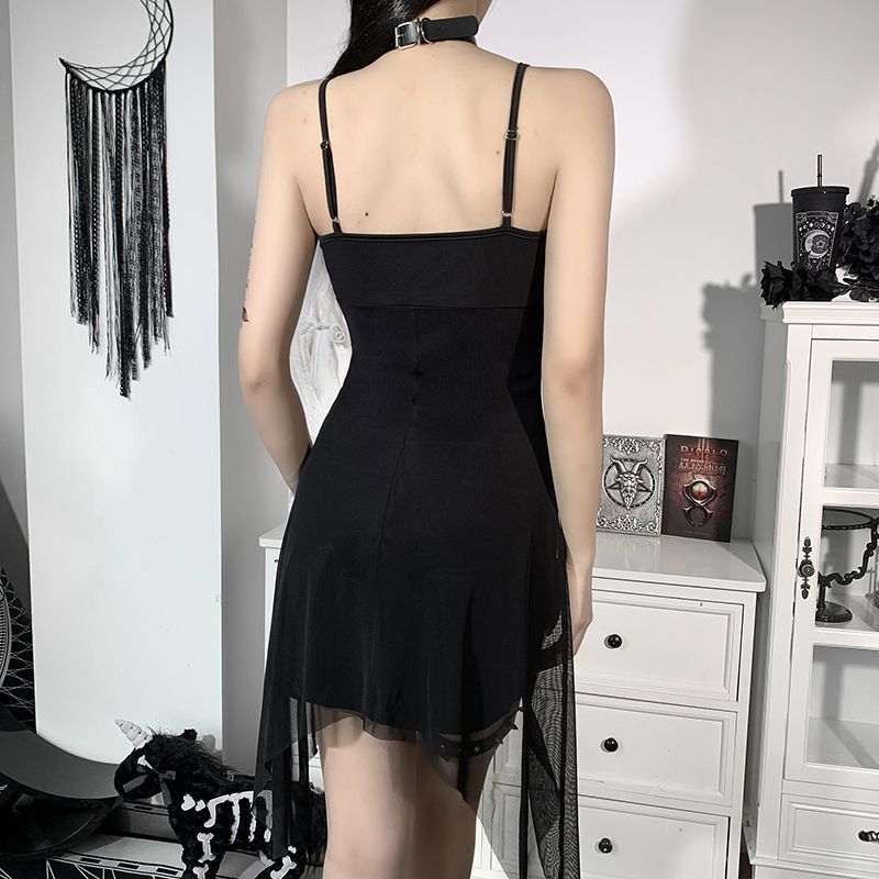 Black A-line Spaghetti Straps Short Homecoming Dresses,Cheap Short Prom Dresses,CM949