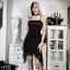 Black A-line Spaghetti Straps Short Homecoming Dresses,Cheap Short Prom Dresses,CM949