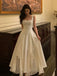 Elegant A-line Square Maxi Long Party Prom Dresses, Evening Dress Online,13200