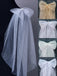 Elegant Long Shoulder Tulle Shawl For Woman with Bowknot, VG34