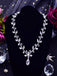 Gorgeous Beaded Luxury Necklace For Wedding,Prom Party,HN03