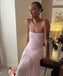 Gorgeous Pink Sheath Long Party Prom Dresses To Impress,Evening Dress,13559