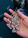 Handmade Rhinestone U-shaped Clip Dirty Braid Hair Accessories Flash Diamond Hair Fork for Women, HP535