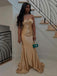 Sexy Champagne Mermaid Sweetheart Maxi Long Party Prom Dresses,Evening Dress,13324