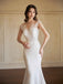 Sexy Mermaid Illusion Jewel Handmade Lace Wedding Dresses,WD796