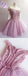 2016 Purple off shoulder see through charming unique style homecoming prom gown dresses, BD00150