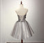 2017 Strapless Tulle Short Homecoming Prom Dresses,  Short Party Prom Dresses, Graduation Dresses, CM201