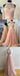 Blush Pink Halter Lace Beaded Long Custom Evening Prom Dresses, 17412