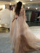 Backless Off Shoulder Rhinestone Long Evening Prom Dresses, 17665