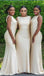 Bateau Simple Mermaid Cheap Long Cheap Bridesmaid Dresses Online, WG640