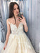 Cap Sleeves Jewel A-line Lace Long Evening Prom Dresses, Cheap Custom Sweet 16 Dresses, 18471
