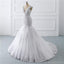 Cap Sleeves White Lace Wedding Dresses Online, Cheap Bridal Dresses, WD511
