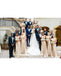Champagne Mermaid One Shoulder Cheap Long Bridesmaid Dresses Online,WG1108