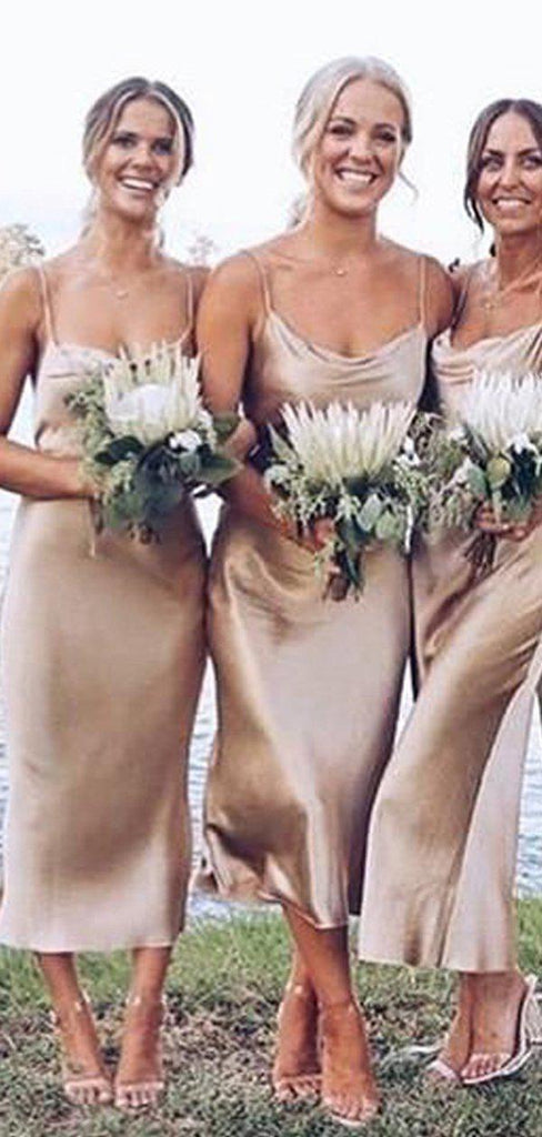 Cheap Spaghetti Straps Short Simple Bridesmaid Dresses Online, Cheap Bridesmaids Dresses, WG717