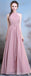 Chiffon Long Mismatched Dusty Pink Cheap Bridesmaid Dresses Online, WG509