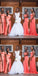 Coral Mermaid Off Shoulder Cheap Long Bridesmaid Dresses,WG1326