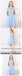 Cute Blue Illusion Lace Cheap Short Homecoming Dresses Online, CM537