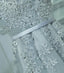 Cute Gray Lace v Neckline Short Homecoming Prom Dresses, Affordable Corset Back Short Party Prom Dresses, Perfect Homecoming Dresses, CM247