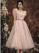 Cute Pink Homecoming Dresses,Cheap Short Prom Dresses,CM897