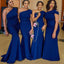 Dark Royal Blue Mermaid Bridesmaid Dresses Online, Cheap Bridesmaids Dresses, WG753