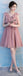 Dusty Pink Chiffon Mismatched Simple Cheap Bridesmaid Dresses Online, WG513