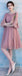 Dusty Pink Chiffon Mismatched Simple Cheap Bridesmaid Dresses Online, WG513