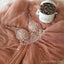 Dusty Pink V Neck Beaded Long Evening Prom Dresses, Cheap Custom Sweet 16 Dresses, 18559