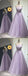 Elegant Purple A-line Strapless Maxi Long Prom Dresses,Evening Dresses,12982