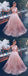 Gorgeous Pink A-line One Shoulder Maxi Long Prom Dresses,Evening Dresses,12997