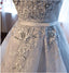 Gray Lace Sexy See Through Homecoming Prom Dresses, Affordable Short Party Prom Sweet 16 Dresses, Perfect Homecoming Cocktail Dresses, CM349