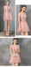 Grey Lace Beaded Cheap Homecoming Dresses Online, Cheap Short Prom Dresses, CM771