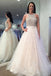 Halter Beaded Ivory A-line Cheap Evening Prom Dresses, Sweet 16 Dresses, 17496