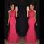 Halter Blush Pink Mermaid Evening Prom Dresses, 2017 Long Party Prom Dress, Custom Long Prom Dresses, Cheap Formal Prom Dresses, 17063