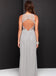 Halter Open Back Silver Chiffon Bridesmaid Dresses Online, WG786