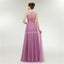 Jewel Purple Beaded Cheap Long Evening Prom Dresses, Evening Party Prom Dresses, 12001