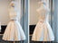 Lace Scoop Neckline Homecoming Prom Dresses, Affordable Short Party Prom Dresses, Perfect Homecoming Dresses, CM275