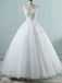 Lace Straps A-line  Lace Beaded Cheap Wedding Dresses Online, Cheap Bridal Dresses, WD502