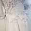 Long Sleeve Gary Lace See Through Homecoming Prom Dresses, Affordable Short Party Prom Dresses, Perfect Homecoming Dresses, CM271