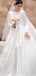 Long Sleeves A-line Long Wedding Dresses Online, Cheap Bridal Dresses, WD542