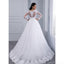 Long Sleeves Detachable Lace Cheap Wedding Dresses Online, Cheap Bridal Dresses, WD498