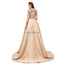 Long Sleeves Detachable Sparkly Sequin Evening Prom Dresses, Evening Party Prom Dresses, 12106