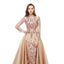 Long Sleeves Detachable Sparkly Sequin Evening Prom Dresses, Evening Party Prom Dresses, 12106