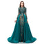 Long Sleeves Detachable Sparkly Sequin Evening Prom Dresses, Evening Party Prom Dresses, 12106