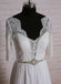 Long Sleeves Lace Cheap Beach Wedding Dresses Online, WD378