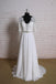 Long Sleeves Lace Cheap Beach Wedding Dresses Online, WD378