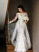 Long Sleeves Lace Mermaid Cheap Wedding Dresses Online, Cheap Bridal Dresses, WD541