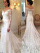 Long Sleeves Lace Mermaid Cheap Wedding Dresses Online, WD403