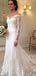 Long Sleeves Lace Mermaid Cheap Wedding Dresses Online, WD403