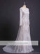 Long Sleeves Lace Mermaid Long Wedding Dresses Online, Cheap Bridal Dresses, WD532